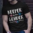 Keeper Of Gender Reveal Gender Reveal Announcement T-Shirt Gifts for Him