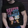 Keeper Of The Gender RevealCute Baby Bear Balloons T-Shirt Gifts for Him