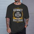 Kenney Irish Name Vintage Ireland Family Surname T-Shirt Gifts for Him