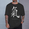 Ki Kanji Energy Japanese Calligraphy Bushido T-Shirt Gifts for Him