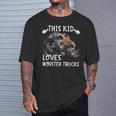 This Kid Loves Monster Trucks Boys And Girls T-Shirt Gifts for Him