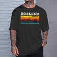 Koblenz Skyline T-Shirt Geschenke für Ihn