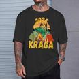 Kraga Camping Angeln T-Shirt Geschenke für Ihn