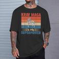 Krav Maga Es Mi Superpoder Krav Maga Camiseta unisex Regalos para él