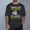 Lagergott Ist Jetzt Da Stapler Forklift Driver S T-Shirt Geschenke für Ihn