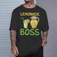 Lemon Boss Juice Stand T-Shirt Gifts for Him