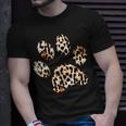Leopard Cheetah Paw Print T-Shirt Gifts for Him