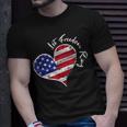 Let Freedom Ring Heart 4Th Of July Patriotic Usa Flag Stars T-Shirt Gifts for Him