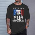 Let's Go Brandon Pro Trump 2024 Flag Anti Joe Biden T-Shirt Gifts for Him