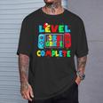 Level 3Rd Grade Complete Last Day Of School Video Game T-Shirt Gifts for Him