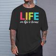 Life On Life's Terms Alcoholic Clean And Sober T-Shirt Gifts for Him
