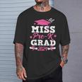 Lil Miss Pre-K Grad Last Day Of School Graduation T-Shirt Gifts for Him