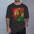 Lion Junenth African American Black Lion 1865 T-Shirt Gifts for Him