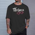 Thelma Pink Glasses Cute Matching Best Friends T-Shirt Gifts for Him