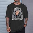 Locker Bleiben Papa Macht Das Schon Fun T-Shirt Geschenke für Ihn