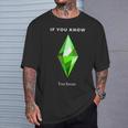 Los Sims Crecidos Camiseta unisex Regalos para él