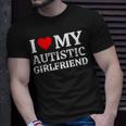 I Love My Autistic Girlfriends Gf Love My Girlfriends Gf T-Shirt Gifts for Him