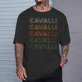 Love Heart Cavalli Grunge Vintage Style Black Cavalli T-Shirt Gifts for Him