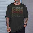 Love Heart Evermore Grunge Vintage Style Black Evermore T-Shirt Gifts for Him