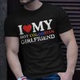 I Love My Hot Colombian Girlfriend Graphic T-Shirt Gifts for Him