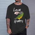 Love Hurts Senegal Parrot T-Shirt Gifts for Him