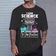 I Love Science And Speak Fluent Sarcasm Nerd Chemistry T-Shirt Gifts for Him