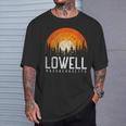 Lowell Massachusetts Ma Vintage 70S 80S 90S Retro T-Shirt Gifts for Him