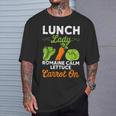 Lunch Lady Squad Cafeteria Worker Dinner Lady Cooking T-Shirt Gifts for Him