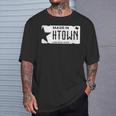 Made In H-Town Born In Houston Texas T-Shirt Gifts for Him