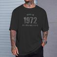 Made In 1972 All Original Parts T-Shirt Gifts for Him