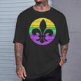 Mardi Gras Fleur De Lis For Carnival Celebration T-Shirt Gifts for Him