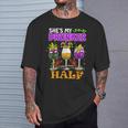 Mardi Gras Outfit She's My Drunker Half Carnival Men T-Shirt Gifts for Him