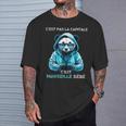 Marseille Fan C'est Pas La Capitale C'est Marseille Bébé T-Shirt Cadeaux pour lui