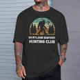 Maryland Bigfoot Hunting Club Sasquatch Fan T-Shirt Gifts for Him