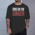 Mc1r Dibs On The Ginger Redhead T-Shirt Gifts for Him