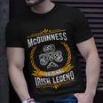Mcguinness Irish Name Vintage Ireland Family Surname T-Shirt Gifts for Him