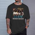 Melanin Rodeo Queen Black Cowgirl African American Western T-Shirt Gifts for Him