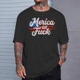 Merica 4Th Of July Usa Patriotic Af T-Shirt Gifts for Him