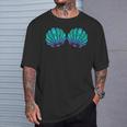 Mermaid Sea Shell Bra Costume T-Shirt Gifts for Him
