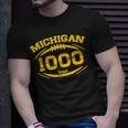 Michigan 1000 Wins Michigan One Thousand Wins T-Shirt Gifts for Him