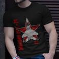 Mig-29 Fulcrum Soviet Cold War Jet Airplane Vintage Cyrillic T-Shirt Gifts for Him