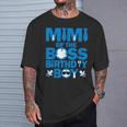 Mimi Of The Boss Birthday Boy Baby Family Party Decor T-Shirt Gifts for Him