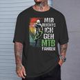 Mir Reichts Ich Geh Mtb Fahren Retro Downhill Bicycle T-Shirt Geschenke für Ihn