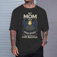 My Mom Is A Police Officer Proud Cop Mother Matching Family T-Shirt Gifts for Him