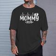 Mommy 2024 Heartbeat 1St Time Pregnancy Announcement Mom T-Shirt Gifts for Him