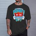 Mommy Of The Birthday Boy Dog Paw Family Matching T-Shirt Gifts for Him