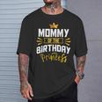 Mommy Of The Birthday Princess Party Bday Celebration T-Shirt Gifts for Him