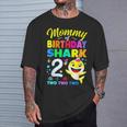 Mommy Of Birthday Shark 2Nd Matching Oufit Party For Family T-Shirt Gifts for Him
