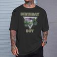 Monster Truck Birthday Boy Monster Truck Are My Jam Lovers T-Shirt Gifts for Him