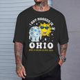 I Got Mooned In Ohio Total Solar Eclipse 2024 T-Shirt Gifts for Him